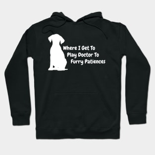 Wildlife Rehabilitator - Where I get to play doctor to my furry patient. Hoodie